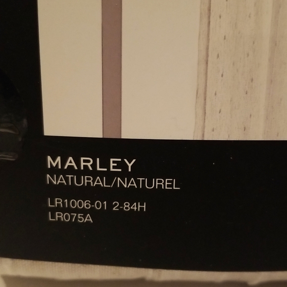 Lauren Ralph Lauren Set of 2 Back Tab Panels (CURTAINS) - 54"×84"; MARLEY style - Picture 4 of 4